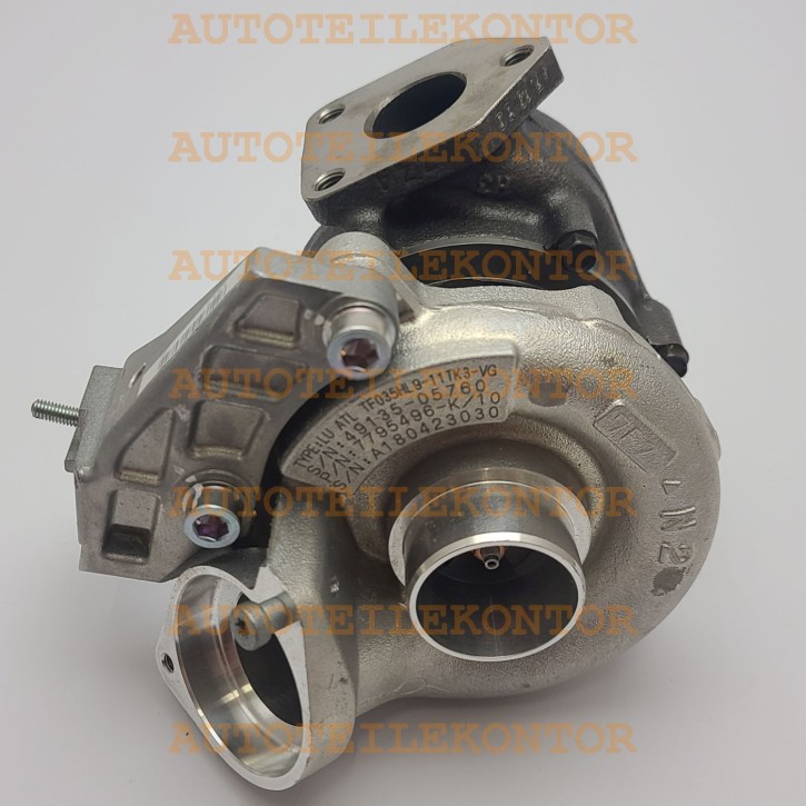 Fabrikneuer Original Turbolader 49135-05760 für BMW 118d E87 90/100/105kW 318d (auch Touring) E90 E91 90kW 520d E60 120kW X3 E83 18d 105kW